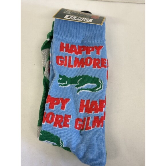 Crew Socks Happy Gilmore 2 Pairs Large Shoe Size Men's 8-12 Women's 9-13… - Picture 4 of 6